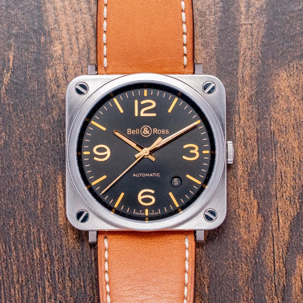 Bell & Ross Bell & Ross Br S BRS92-G-HE-ST 39 mm kol saati