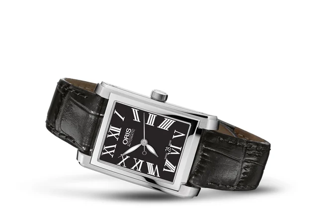 Oris Rectangular Date 01 561 7656 4074-07 5 17 71FC kol saati