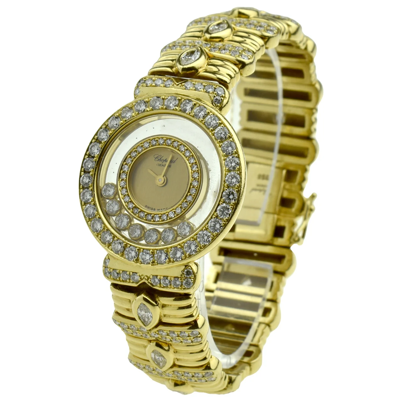 Chopard Happy Diamonds 328352 27 mm kol saati