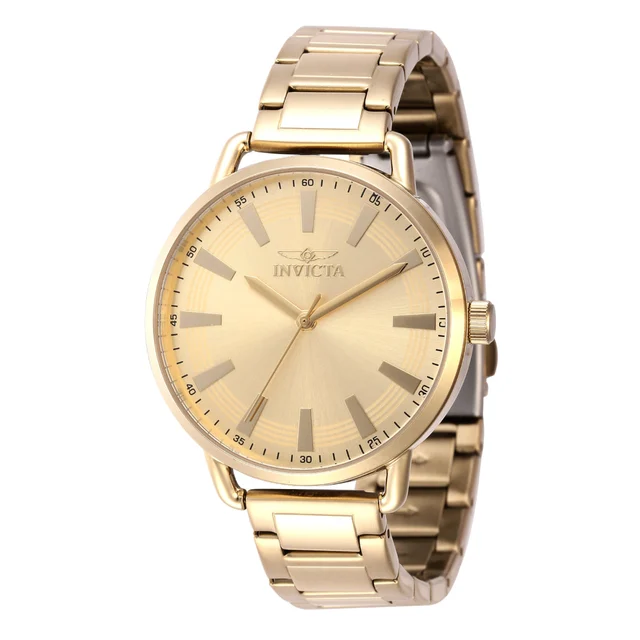 Invicta Wildflower Luvia Watch - 38mm, Gold (46332) kol saati