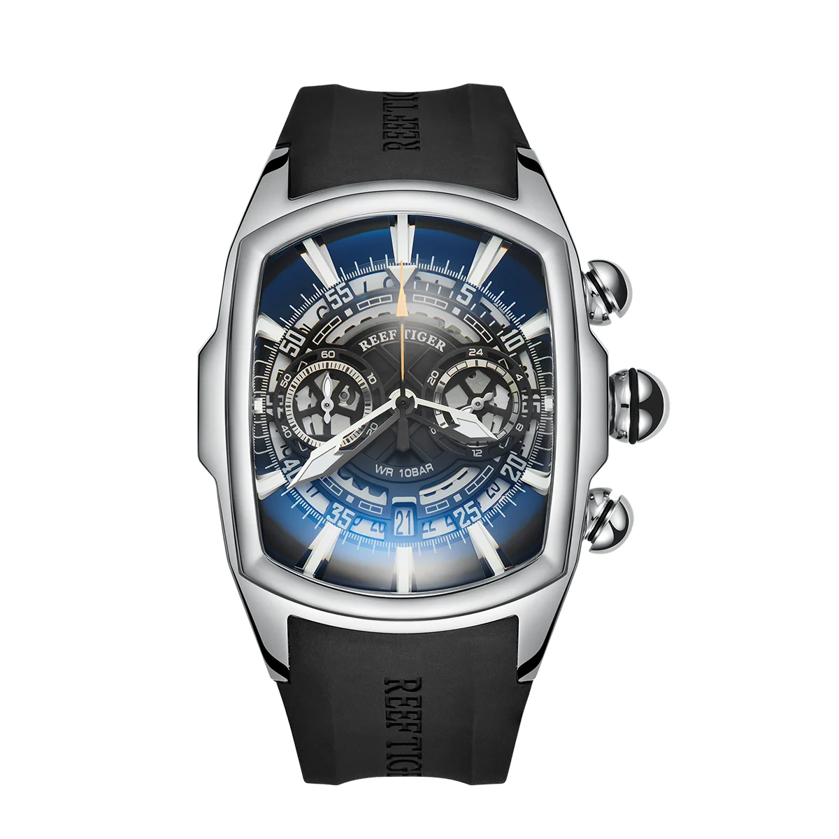 Reef Tiger Aurora Tank RGA3069VK-01 45 mm kol saati