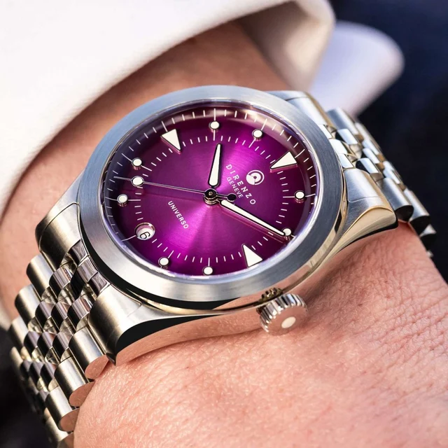 Direnzo DRZ07-PURPLE-DATE kol saati