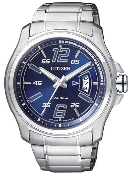 Citizen Eco-drive Watch with an 8-Month Power Reserve #AW1350-59M kol saati