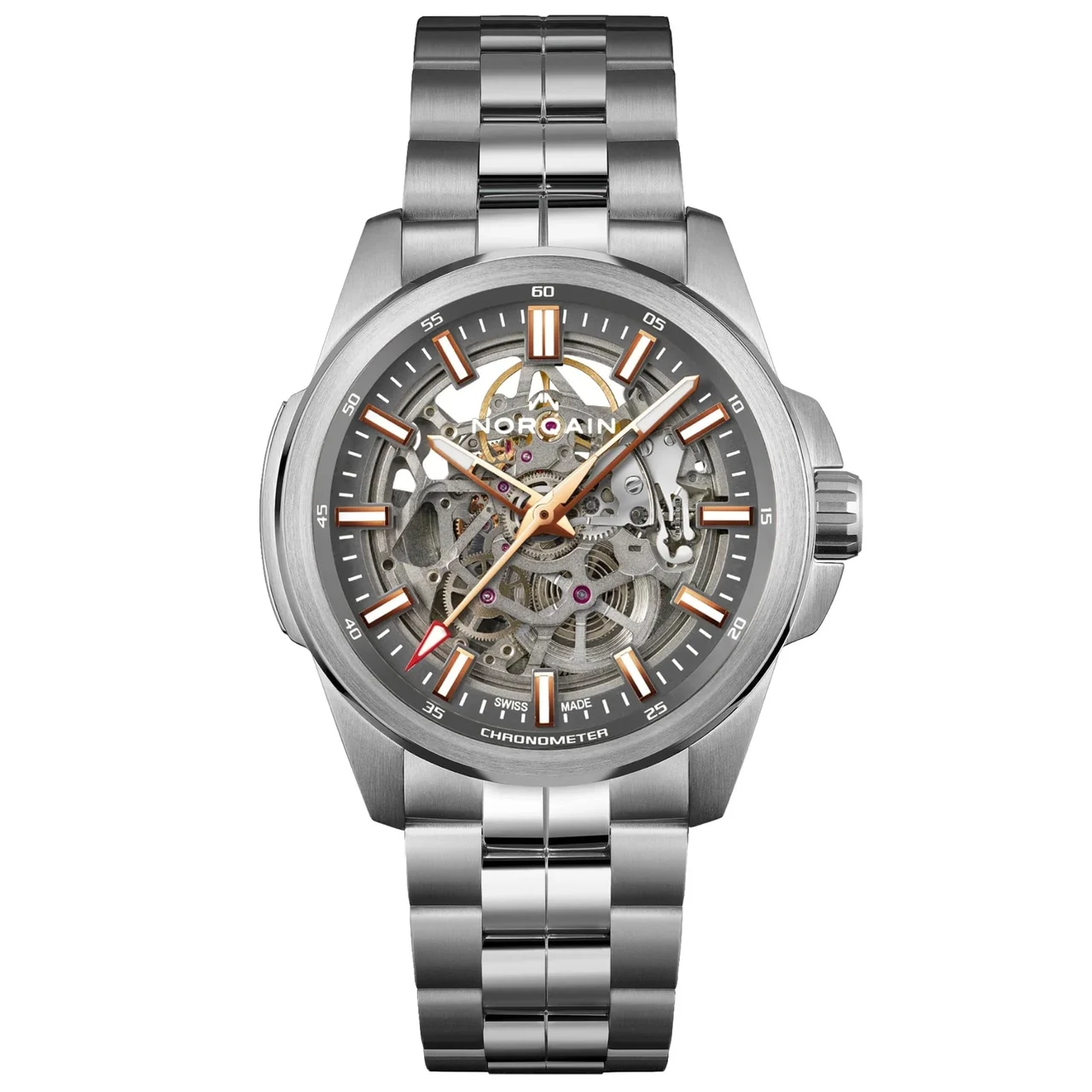 Norqain Independence Skeleton 42mm N3000.07S02.G01.S01 42 mm kol saati