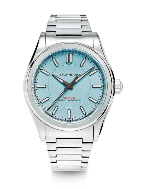 Astor+Banks Fortitude Lite Powder Blue kol saati