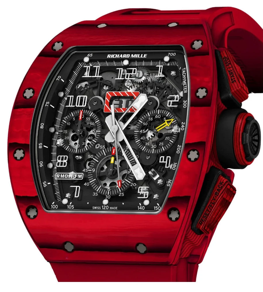 Richard Mille Felipe Massa Flyback Chronograph RM011 FQ 44 mm kol saati