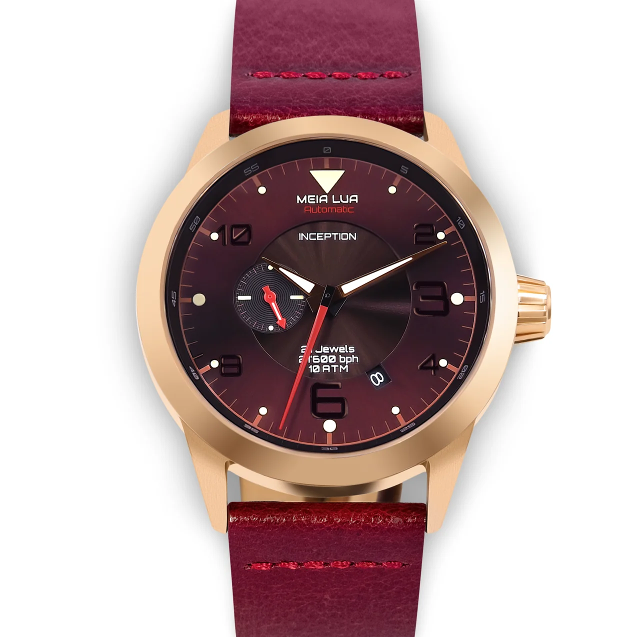 MEIA LUA Watches Mars-gld-brg 42 mm kol saati
