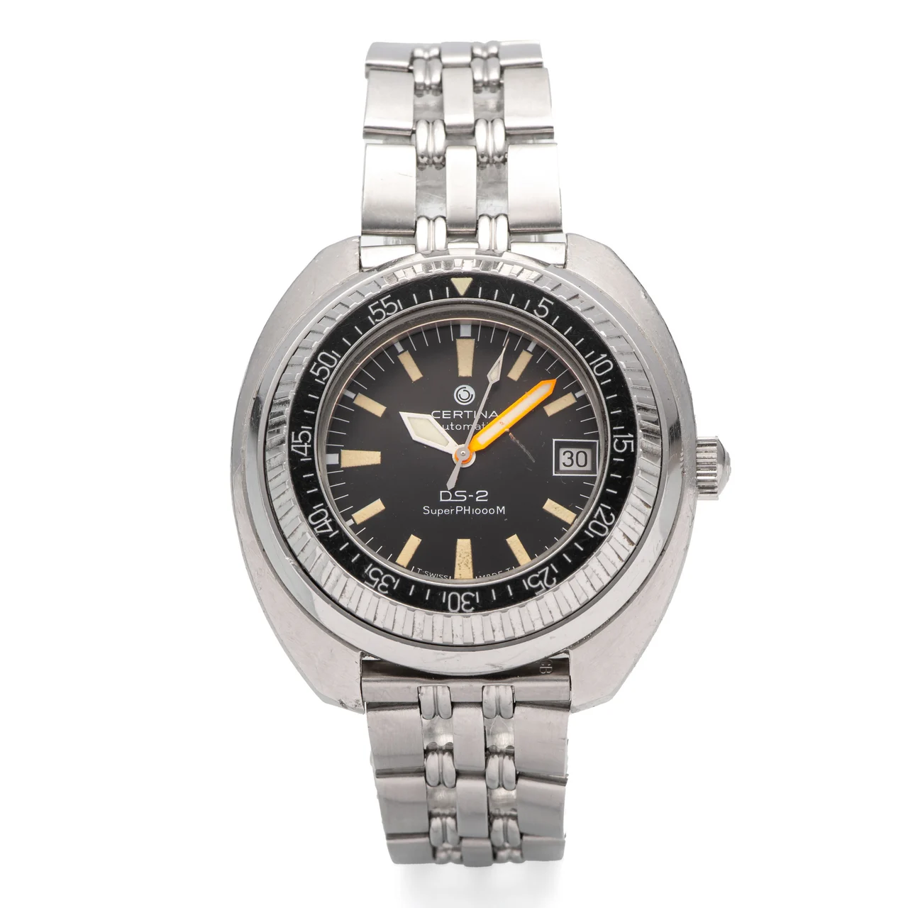 Certina CERTINA, REF. 913 1301 41, DS-2, SUPER PH1000m, STEEL kol saati