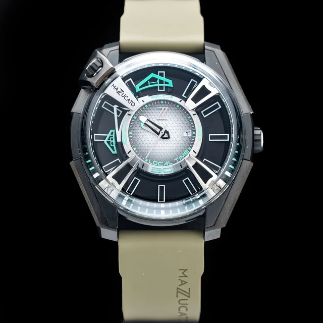 Mazzucato LAX Limited Edition 05-KH Dual Time 210009N33382 kol saati