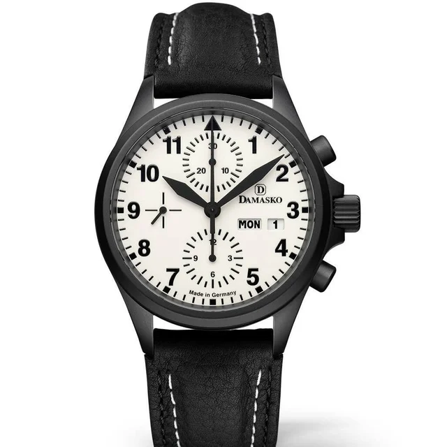 Damasko Swiss Valjoux 7750 Chronograph with a 60-Minute Stopwatch and 12-Hour Totalizer #D
