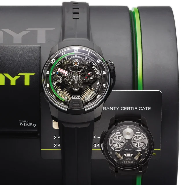 Hyt Black Dlc Titanium Limited Edition H2-DL-248241 kol saati