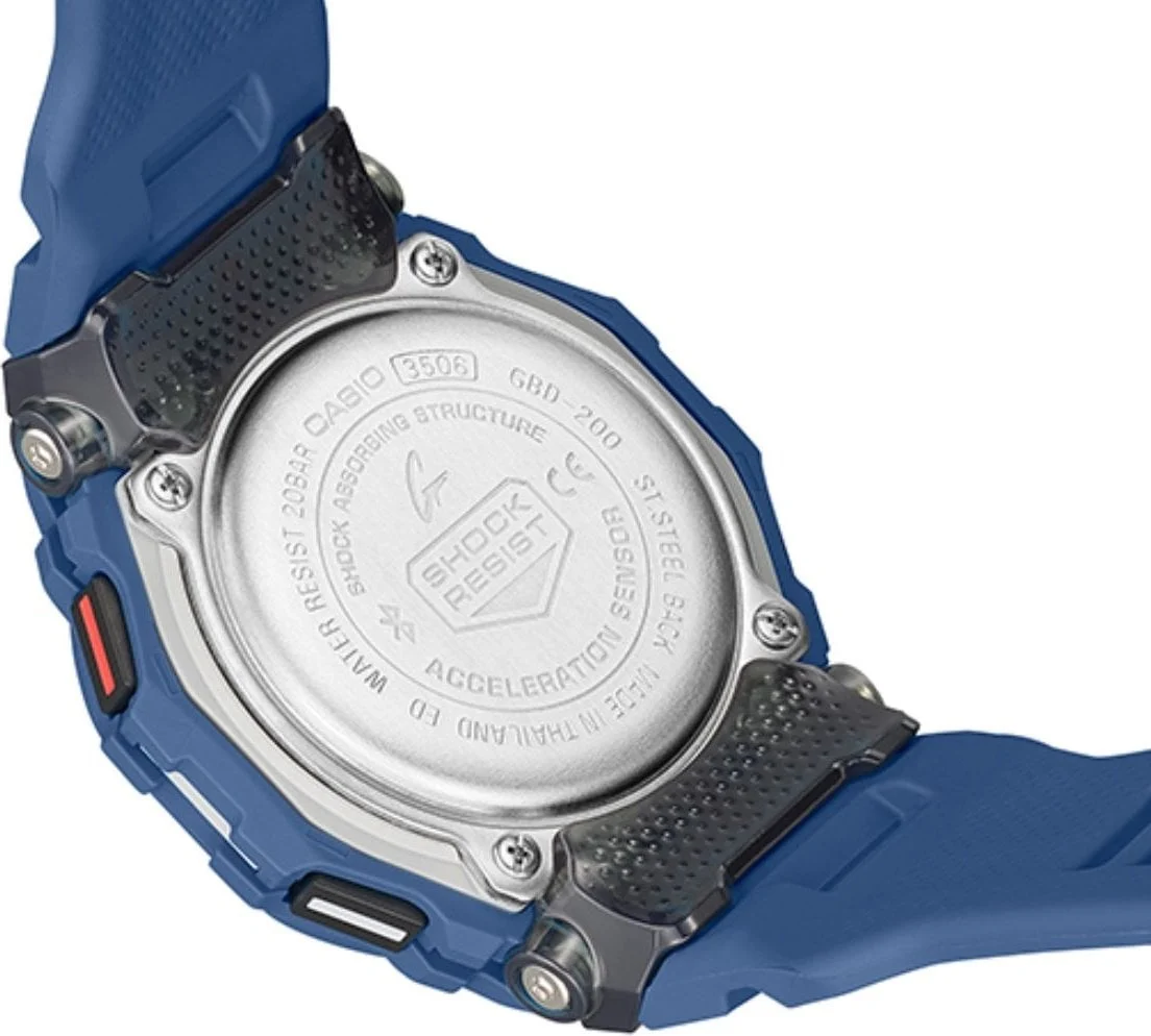 Casio G-shock G-squad GBD-200-2DR 45.9 mm kol saati