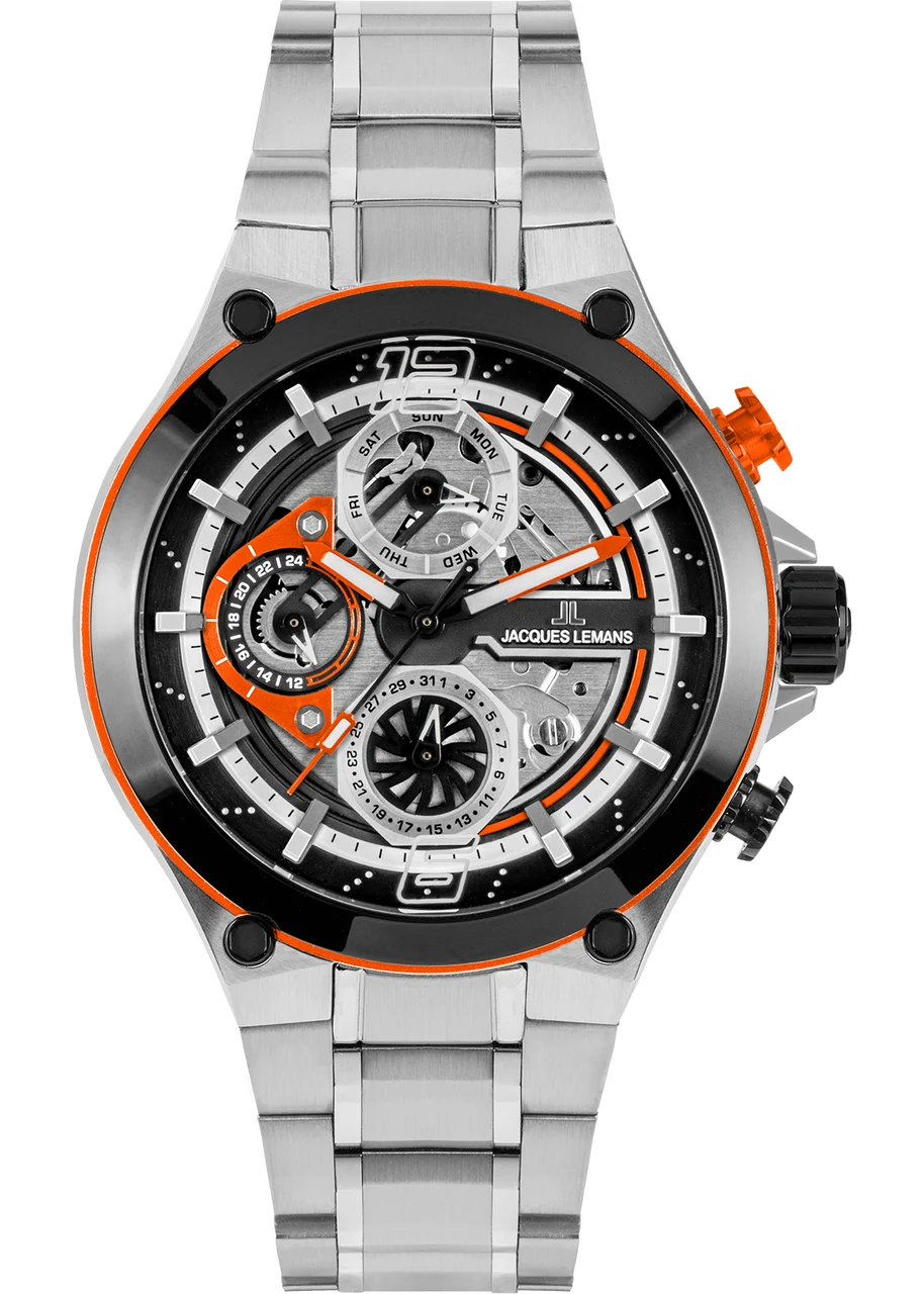 Jacques Lemans Manchester 1-2150E 44 mm kol saati