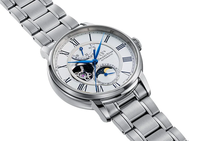 Orient Star Mechanical Moon Phase RE-BT0005S 41 mm kol saati