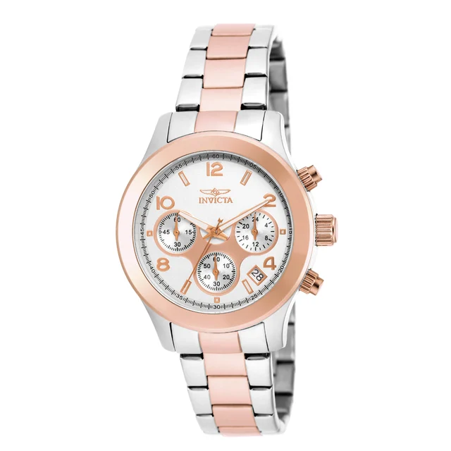 Invicta Angel Muserise Watch - 38mm, Steel, Rose Gold (19220) kol saati