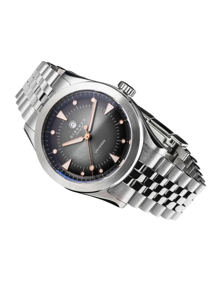 Direnzo Drz 07 DZR-07-GRY-BR 37 mm kol saati