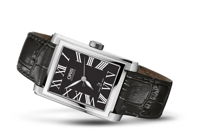 Oris Rectangular Date 01 561 7657 4074-07 5 21 71FC kol saati