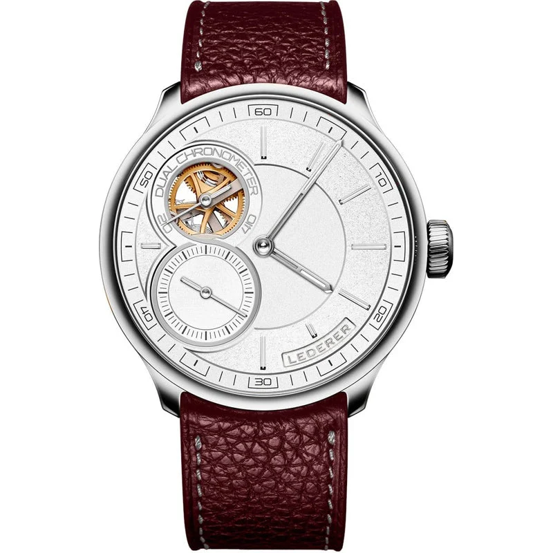 Lederer CIC 9016.10.301 Central Impulse Chronometer Nordic Silver 39 mm kol saati