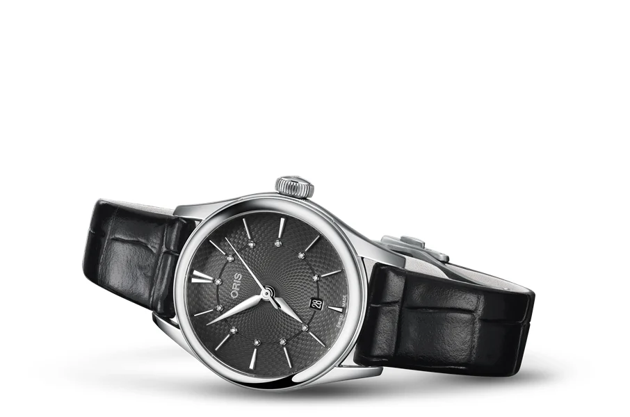 Oris Artelier Date Diamonds 01 561 7722 4053-07 5 14 64FC 28 mm kol saati
