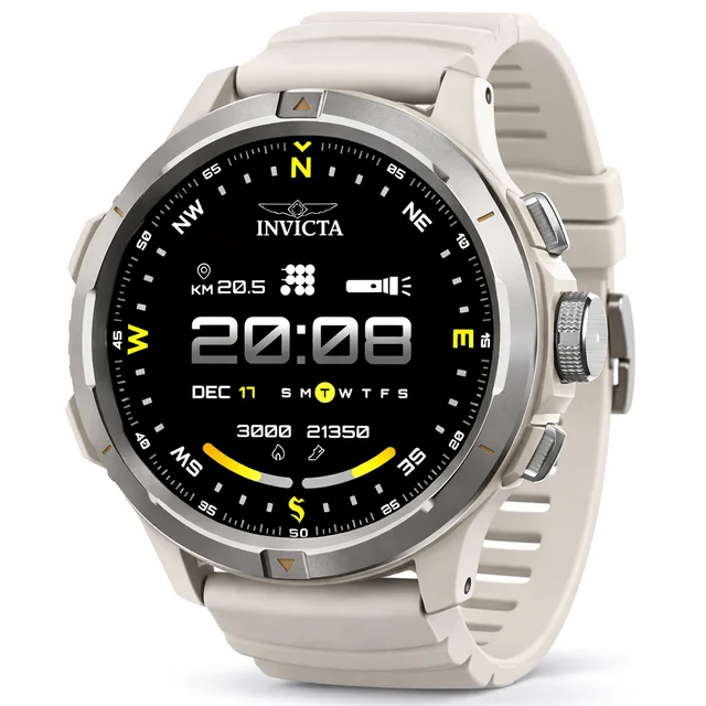 Invicta I-Tech Watch - 58mm. White (ITECH-010) kol saati