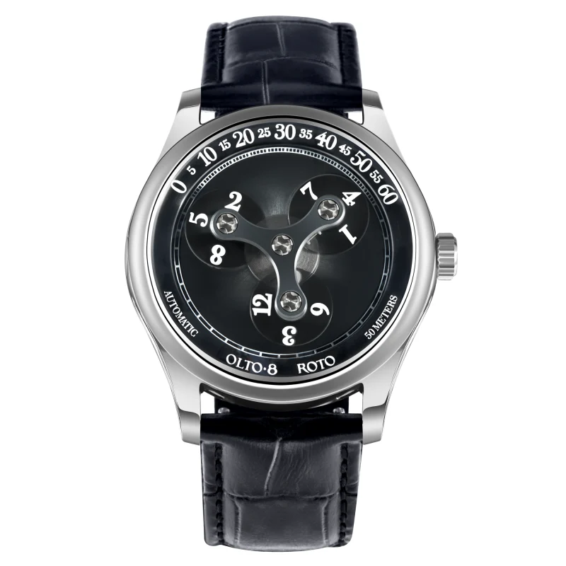 OLTO-8 Roto Wandering Hour V4-1313-L04 39 mm kol saati
