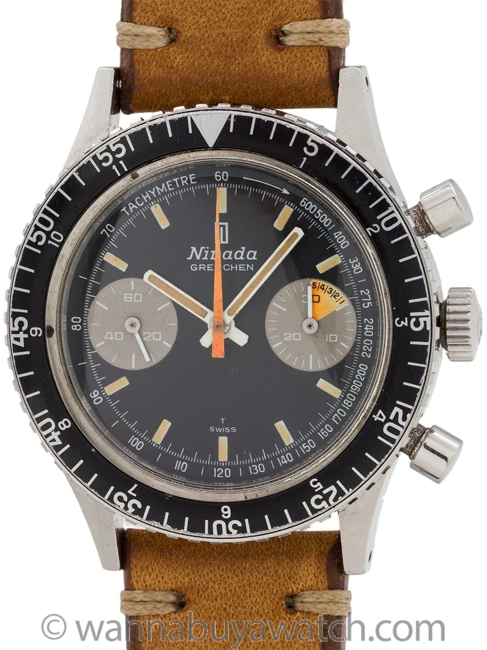 Nivada Grenchen Nivada Grenchen 48492 39 mm kol saati