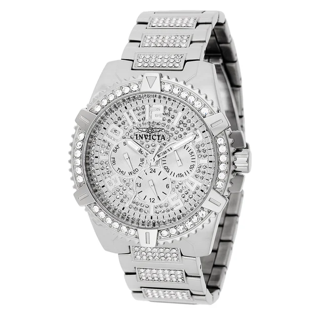 Invicta Celestial Caelestis Watch - 45mm, White, Steel (48560) kol saati