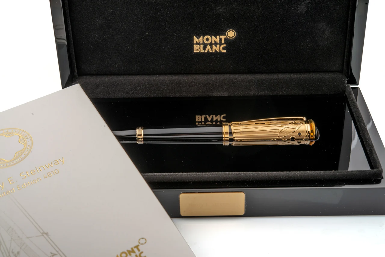 Montblanc “Patron of Art Edition”, Ref. 28924, made in 2014 “Henry R. Steinway”, limited edition, No. 1 412 / 4 810 kol saati