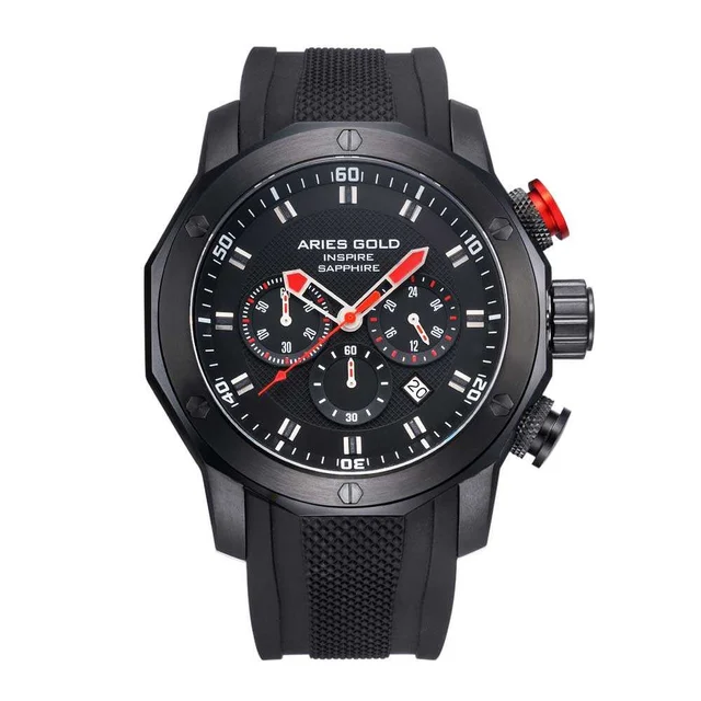 Aries Gold Venturer G 7012Z BK-R kol saati