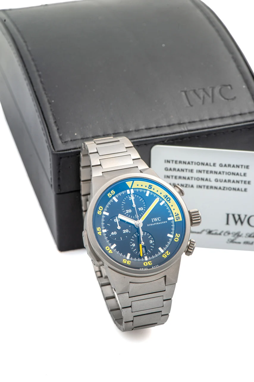 IWC IWC, REF. 3723, GST AQUATIMER SPLIT MINUTE CHRONOGRAPH, TITANIUM kol saati
