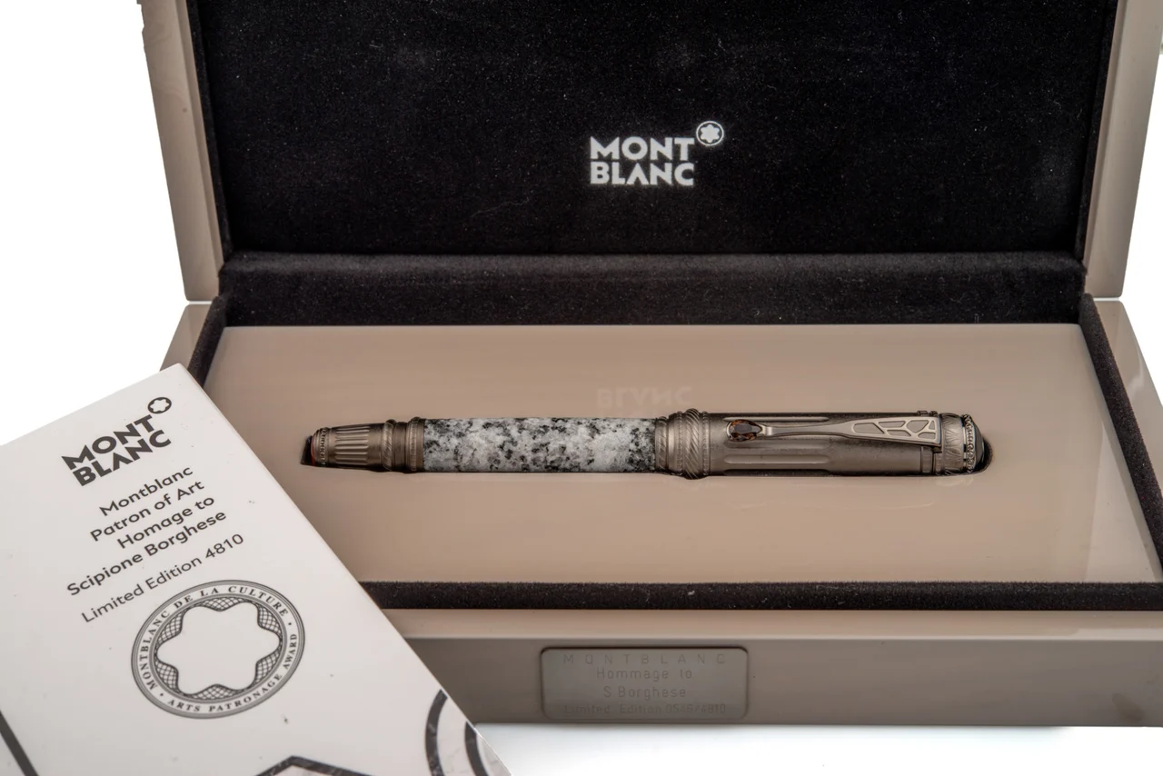 Montblanc “Patron of Art Edition”, Ref. 28501, made in 2017 “Scipione Borghese”, limited edition, No. 0 546 / 4 810 kol saati