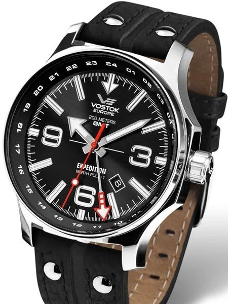 Vostok Europe Vostok-Europe Expedition North Pole Quartz GMT Dual-Time Watch #595A500 kol