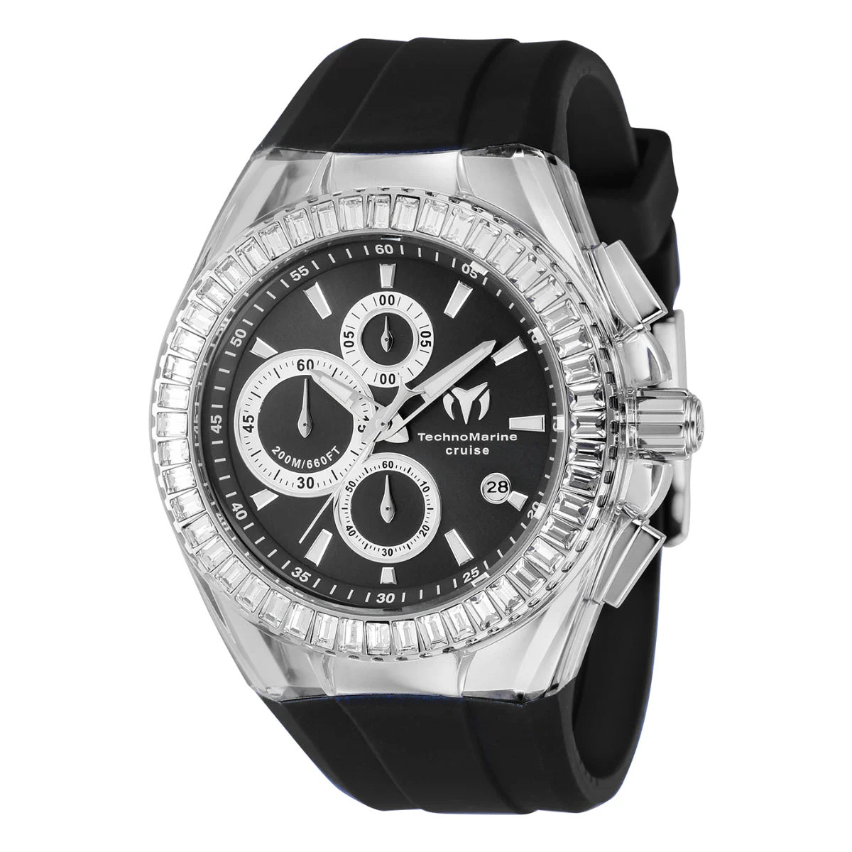 Technomarine Cruise Original Watch - 45mm, Black (ZG-TM-121149) 45 mm kol saati