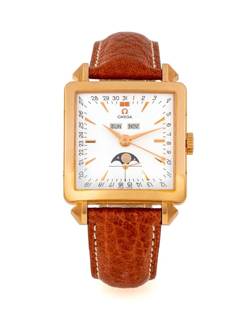 OMEGA OMEGA, REF. 156.2001, COSMIC THE MUSEUM COLLECTION, YELLOW GOLD kol saati