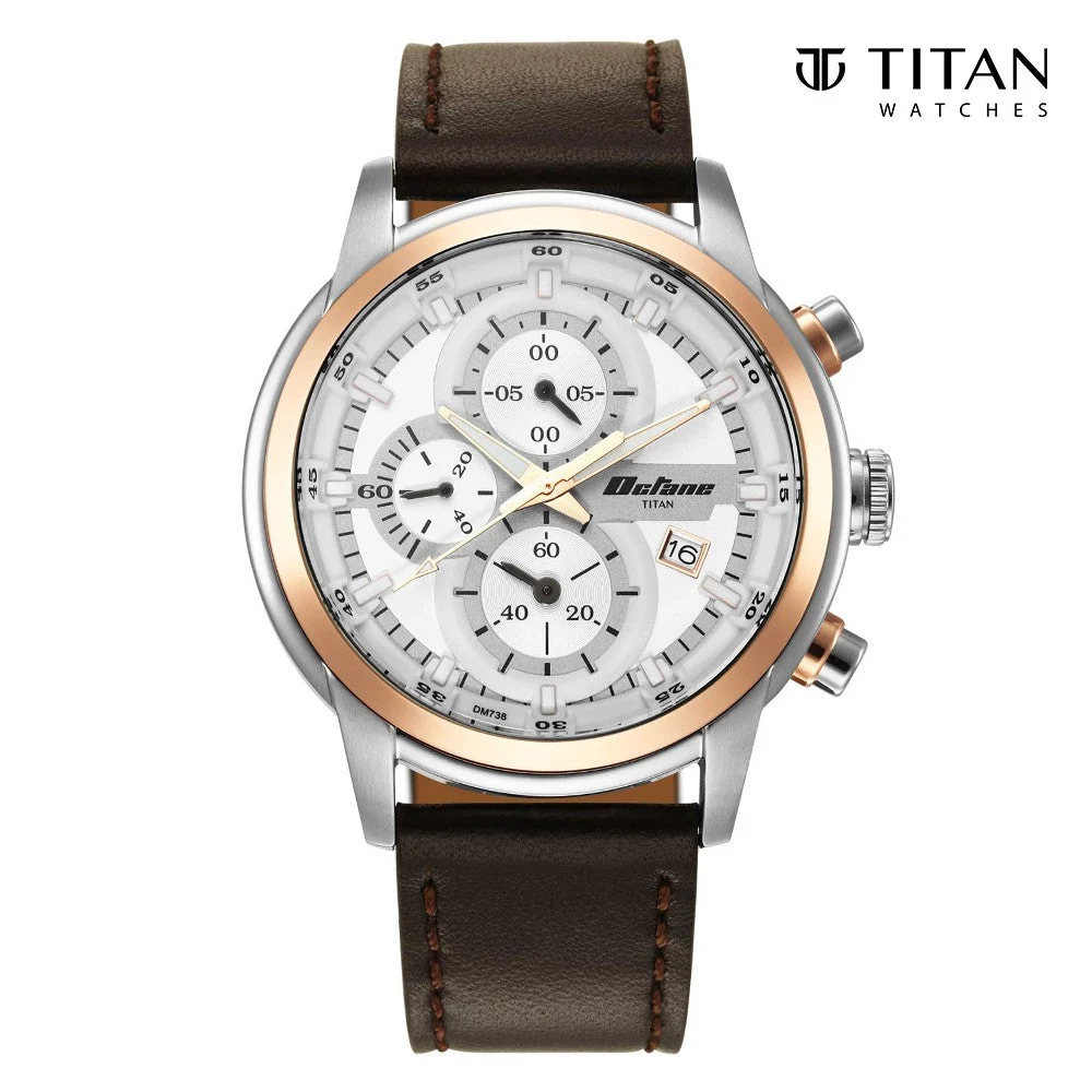 Titan Octane TTN90086KL02 46 mm kol saati