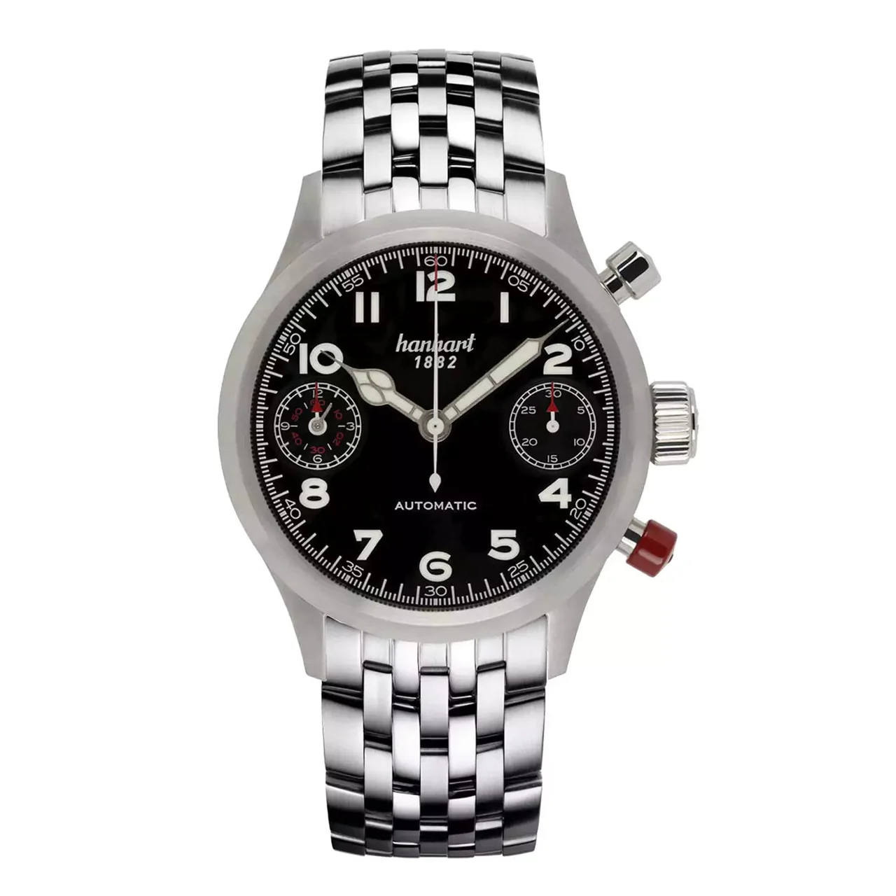 Hanhart Pioneer H721.202-6428-1-3-1-2-1-1-1-1-1-1-2-1-1-1-1-2 45 mm kol saati