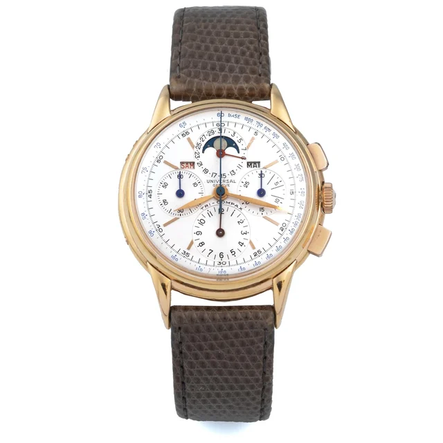 Universal UNIVERSAL, REF. 12268, TRI-COMPAX, TWOTONE kol saati