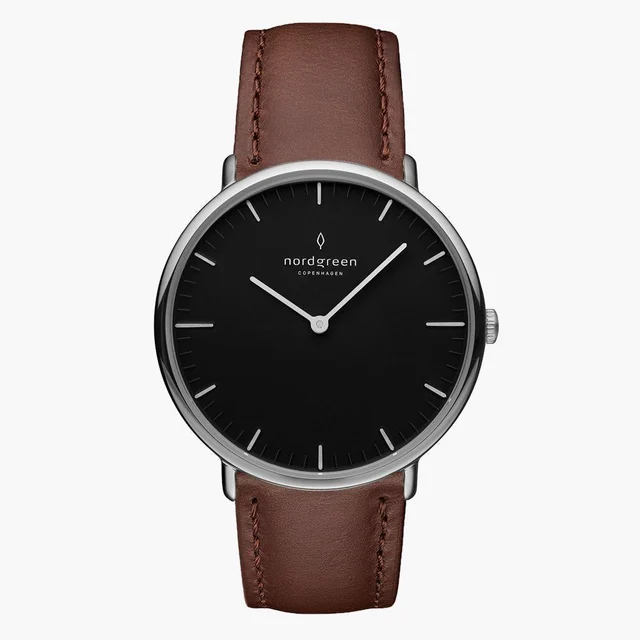 Nordgreen Native 32mm NR32SILEDBBL kol saati