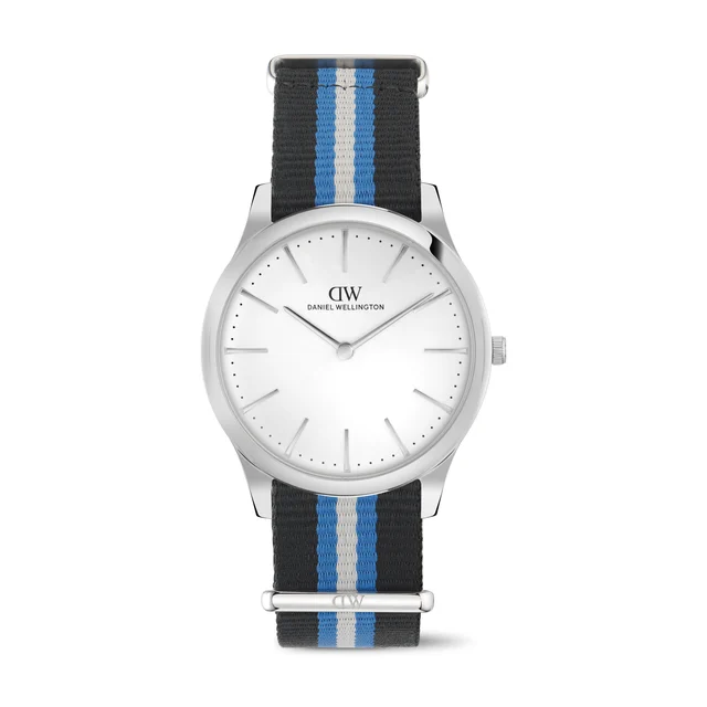 DANIEL WELLINGTON Pathfinder Sherborne Frost-White Silver DW00100982 kol saati