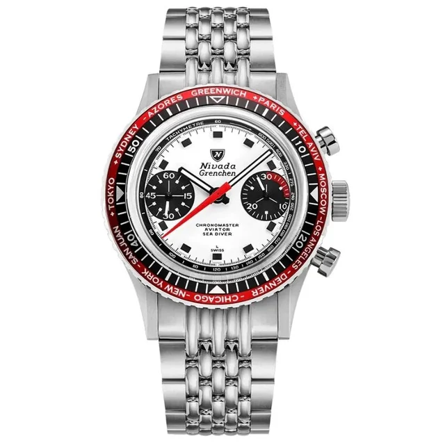Nivada Grenchen Chronomaster 86054M04LC kol saati