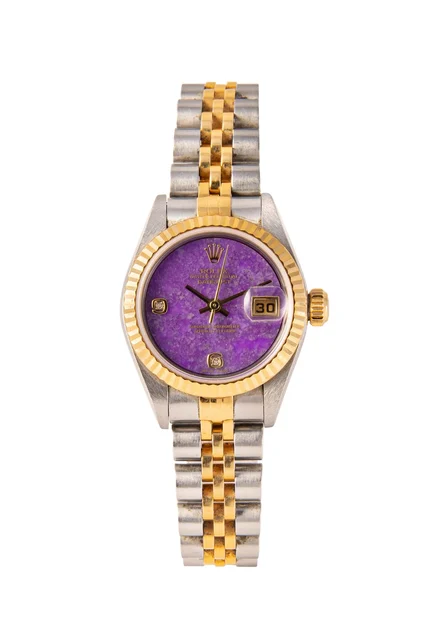 Rolex ROLEX, REF. 79173/2060, LADY DATEJUST "SUGI DIAL", STEEL AND GOLD kol saati