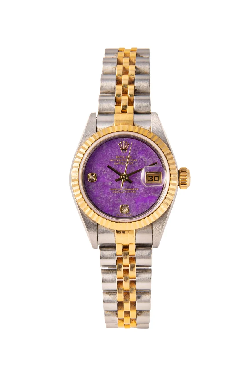 Rolex ROLEX, REF. 79173/2060, LADY DATEJUST "SUGI DIAL", STEEL AND GOLD kol saati