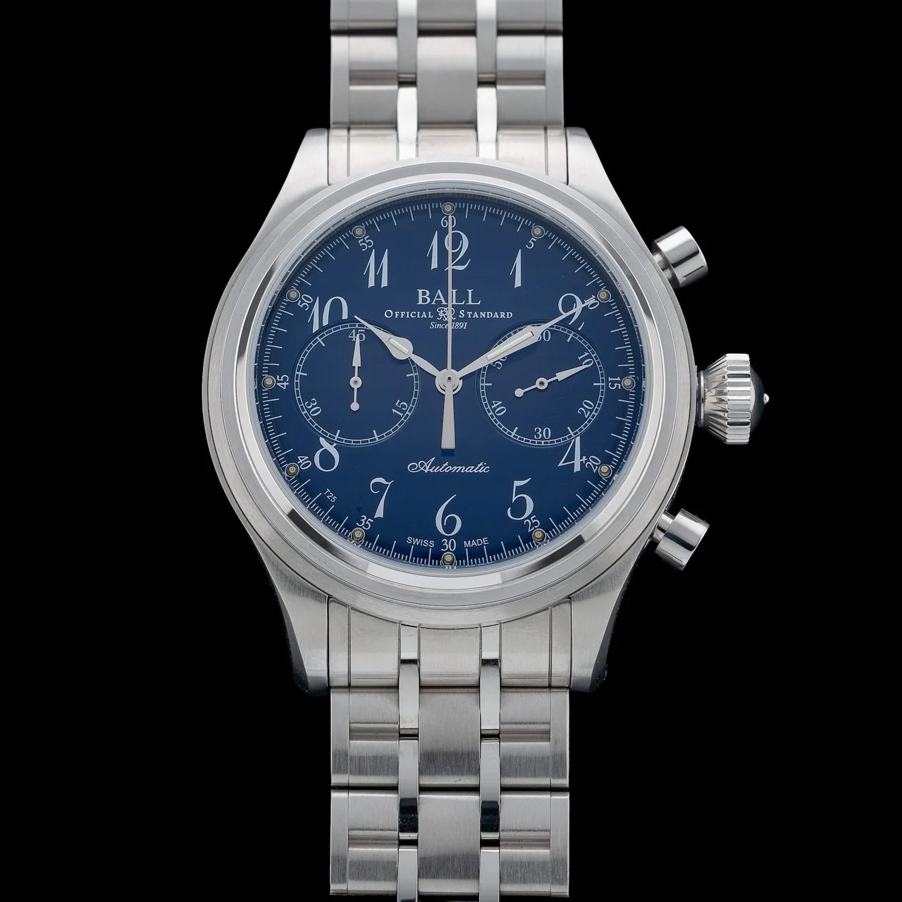 Ball Watch Trainmaster Cannonball Chronograph CM1052D-S7J-BE 210009N41313 43 mm kol saati
