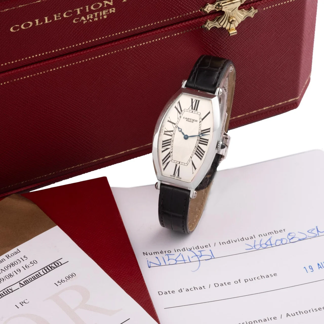 Cartier Switzerland 2664 6 kol saati