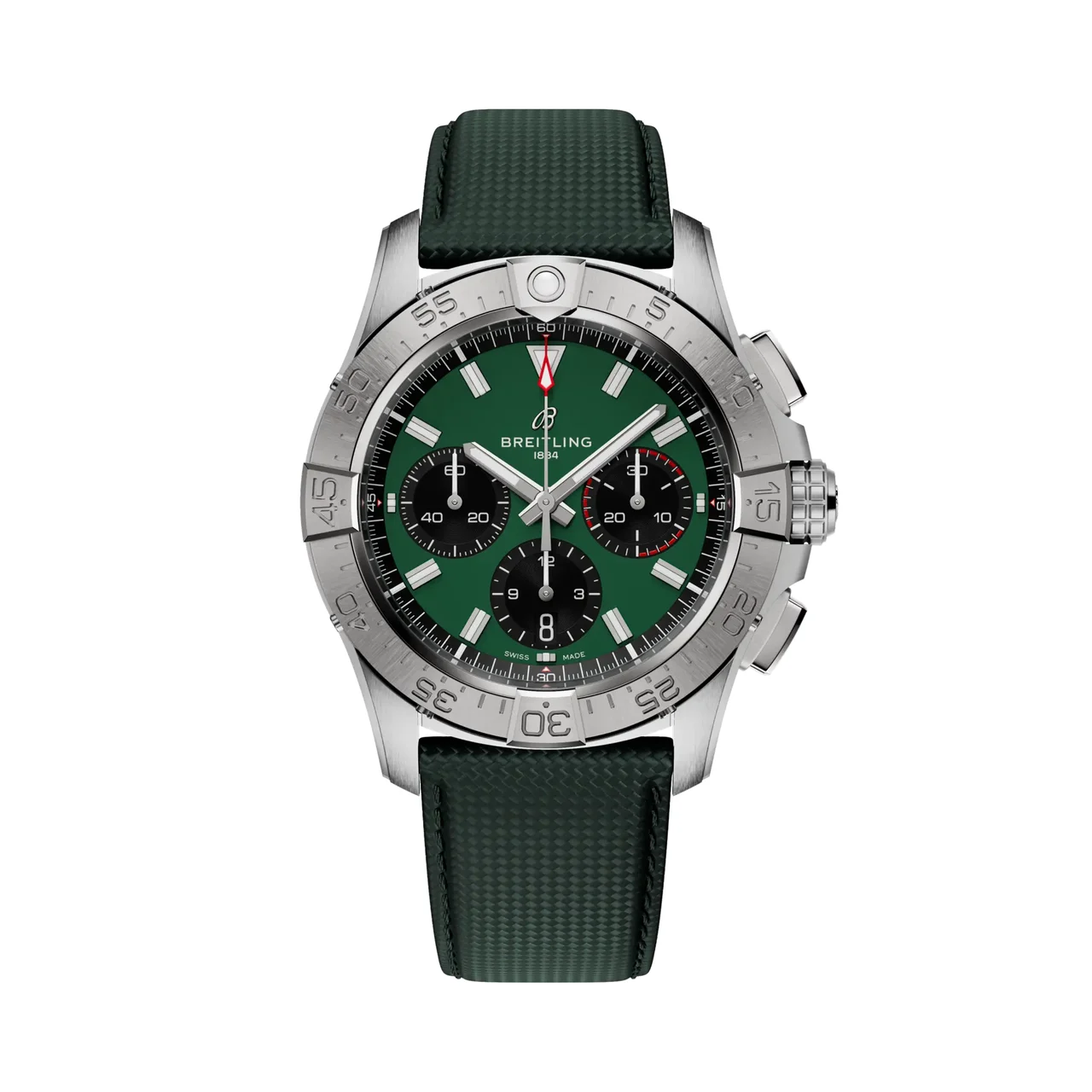 Breitling Avenger B01 Chronograph 42 Green Dial AB0146101L1X1 42 mm kol saati