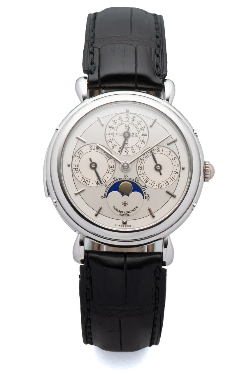 Vacheron Constantin VACHERON CONSTANTIN, REF. 30020/000P-7596, PATRIMONY MINUTE REPEATER, PERPETUAL CALENDAR, PLATINUM kol saati