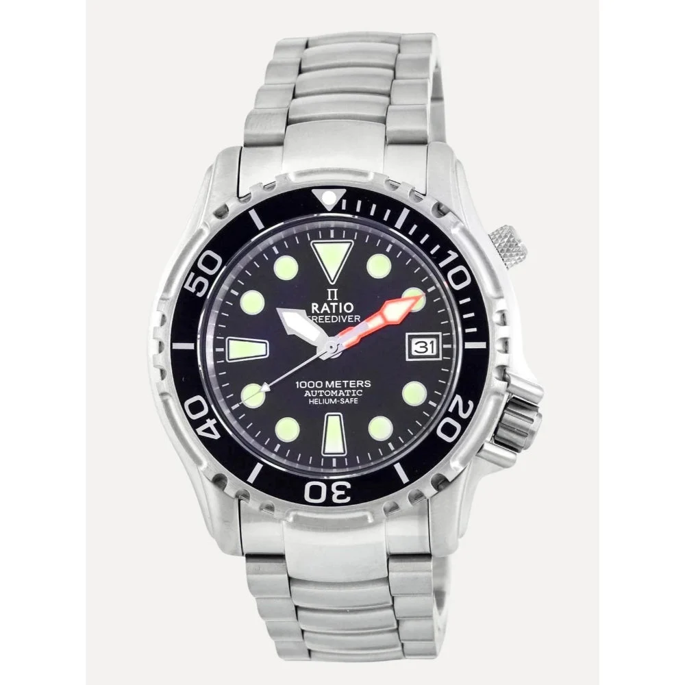 Ratio FreeDiver 1066KE26-33VA-BLK 45 mm kol saati