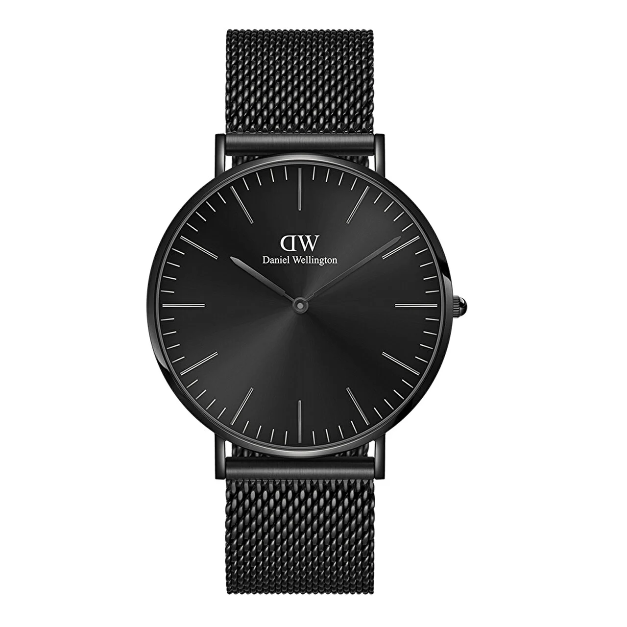 DANIEL WELLINGTON Classic Mesh Onyx Black DW00600632 40 mm kol saati