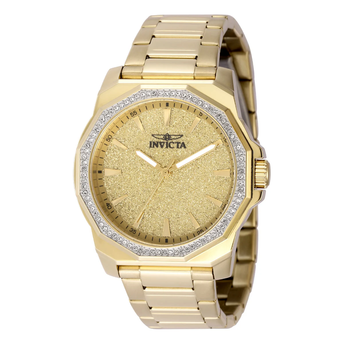 Invicta Speedway Lustria Watch - 42mm, Gold (49127) 42 mm kol saati