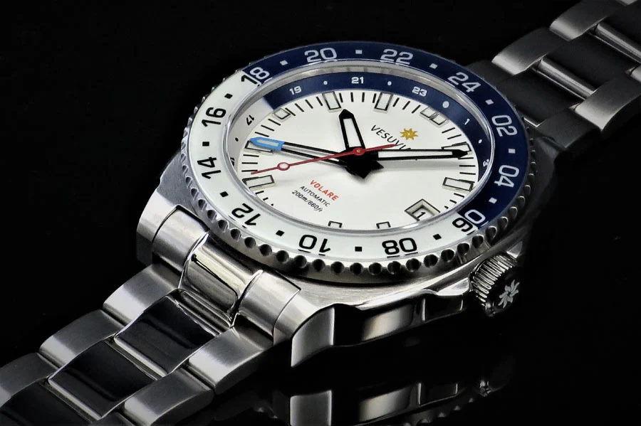 Vesuviate Volare White 41 mm kol saati